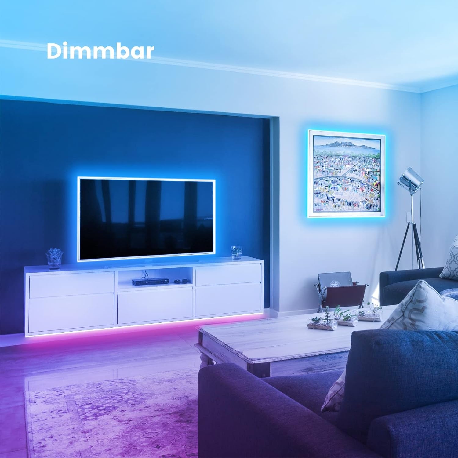 VKH LED Strip 10M, LED Streifen Bluetooth RGB LED Band 10M Selbstklebend Mit Fernbedienung Und APP, LED Lichterkette LED Beleuchtung Für Zimmer Party